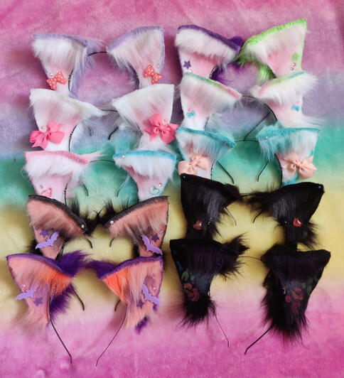 Faux fur ears