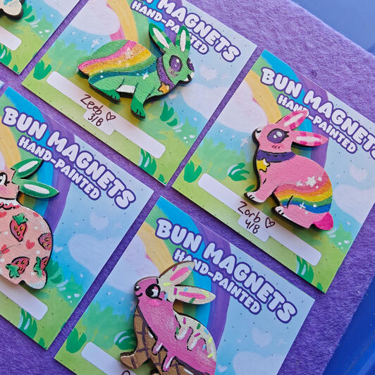 Original painted magnets